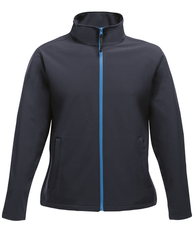 Ablaze Damen Bedruckbare Softshelljacke | Marineblau/Frankreichblau - Marineblau/Frankreichblau