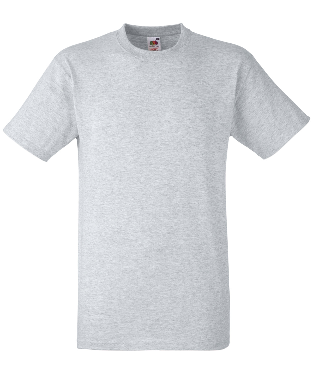 Camiseta de algodn grueso | Gris Jaspeado