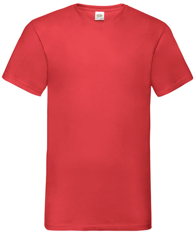 Valueweight V-Ausschnitt T-Shirt | Rot
