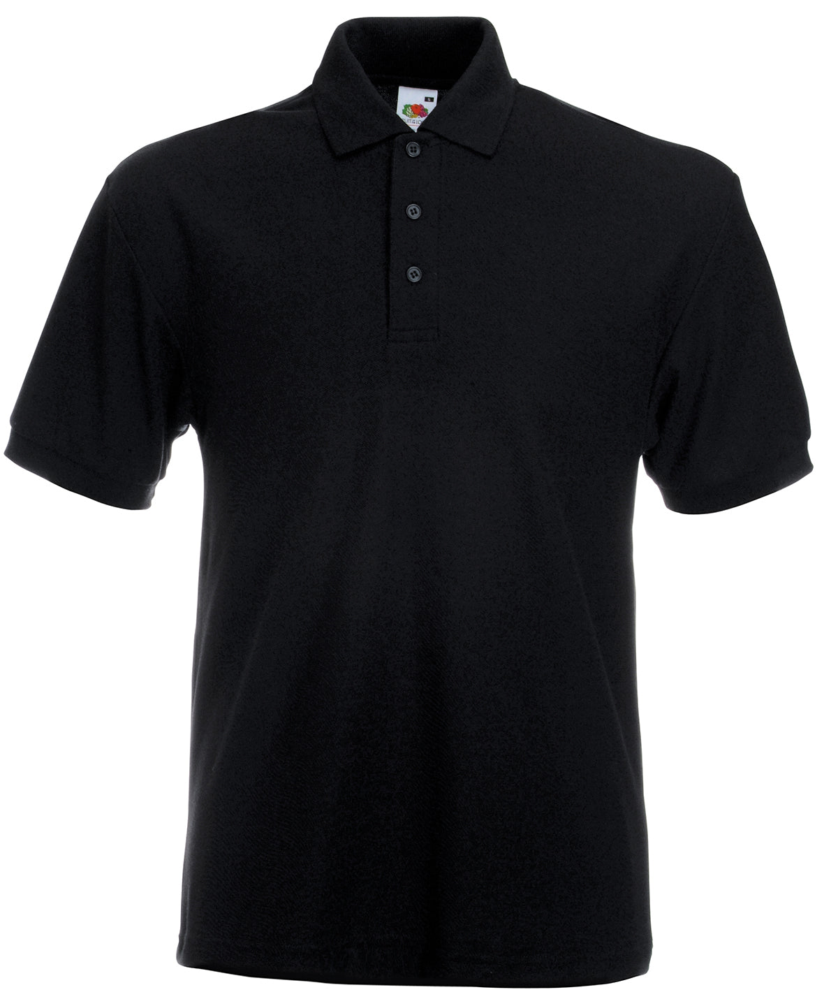 Polo pesado 65/35 | Negro Clsico