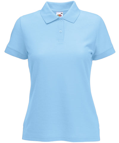 Polo para mujer 65/35 | Azul Cielo