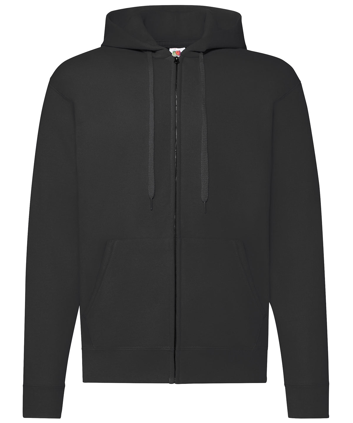 Chaqueta con capucha y sudadera clsica 80/20 | Negro - Carbn Oscuro