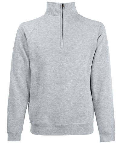 Sudadera clsica avec cuello de cremallera 80/20 | Gris Jaspeado
