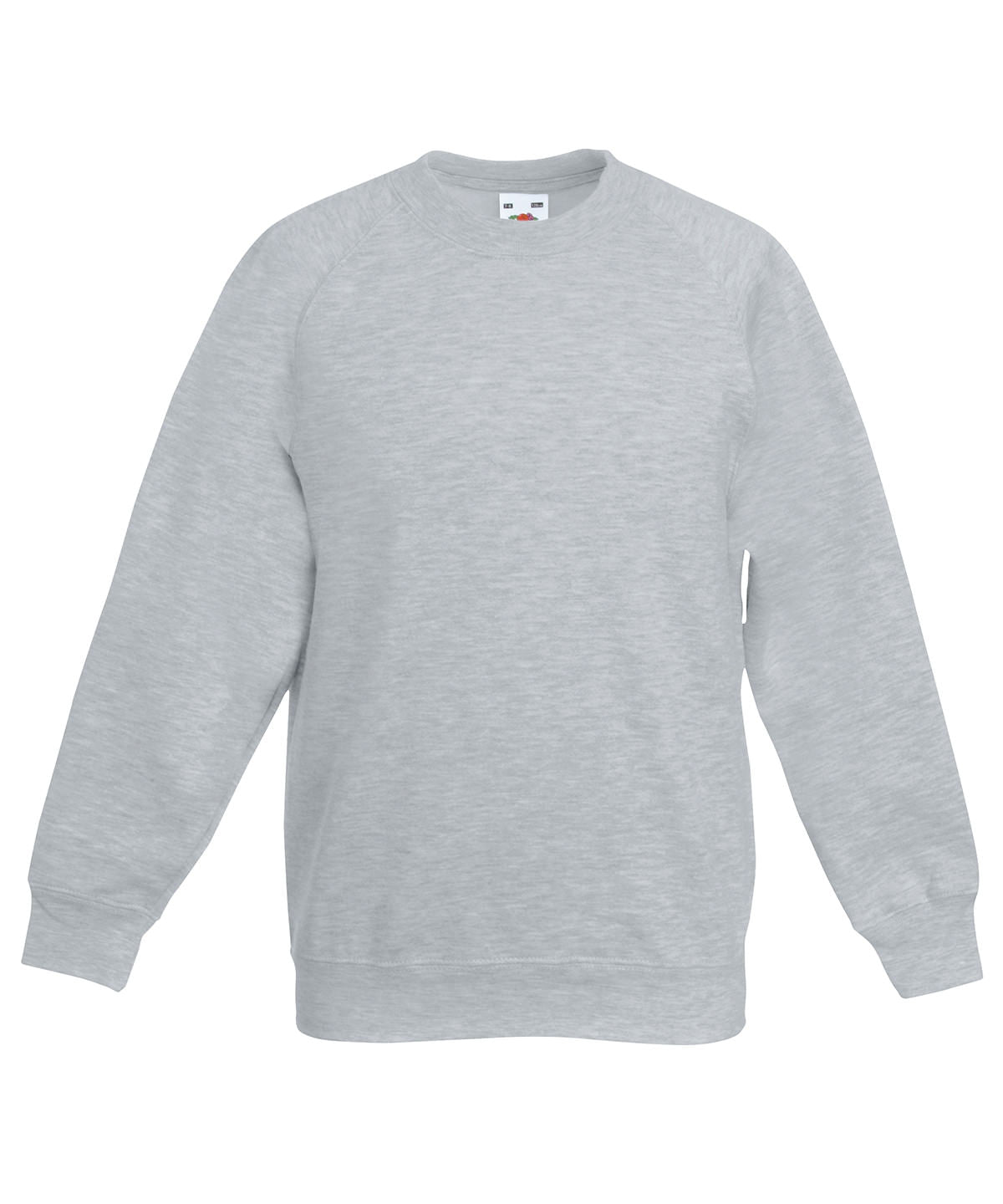 Klassisches Raglan-Sweatshirt für Jungen | Grau meliert