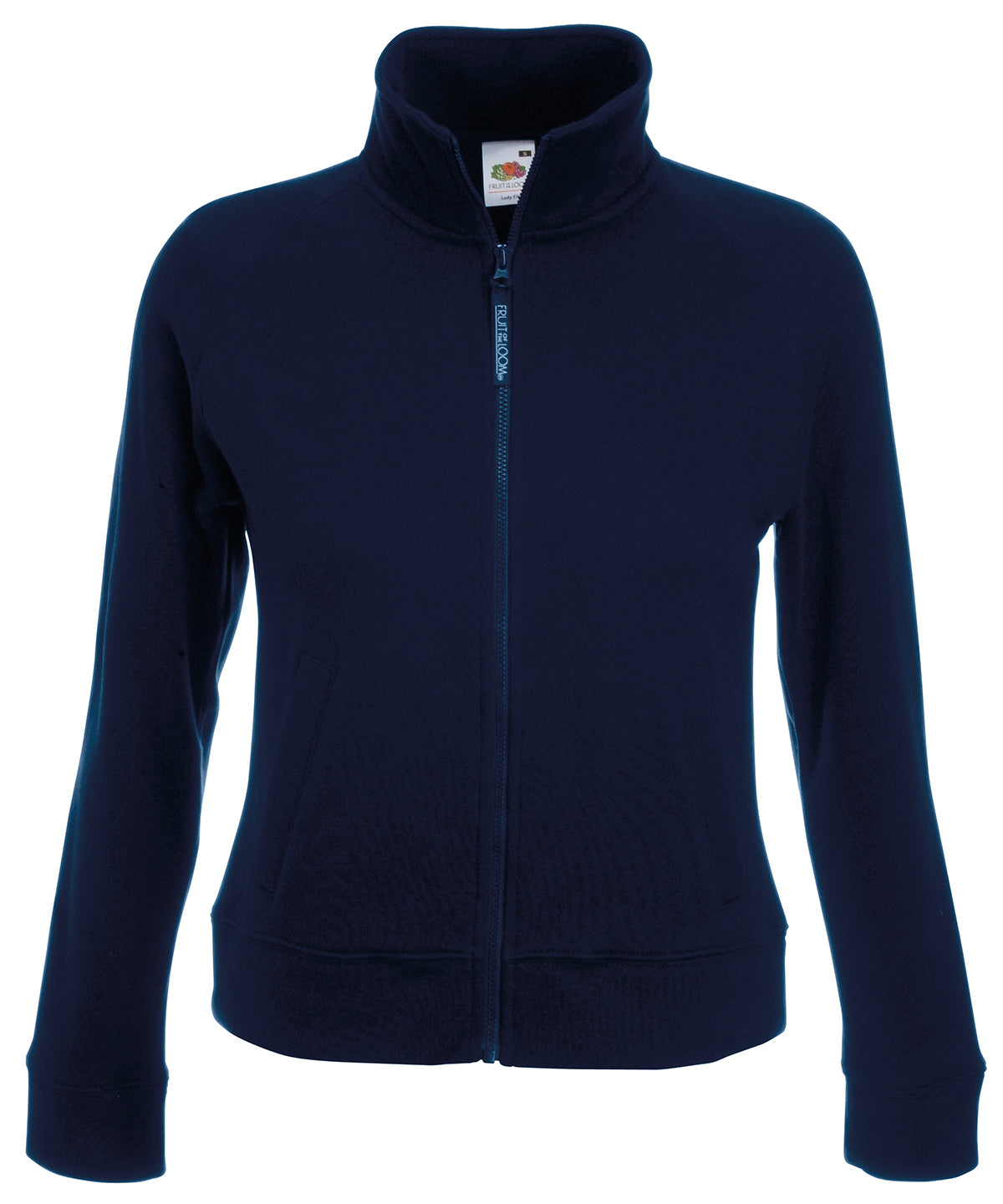 Damen Premium 70/30 Sweatshirtjacke | Dunkelblau