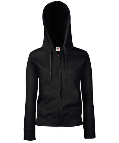 Damen Premium 70/30 Hoodie | Schwarz