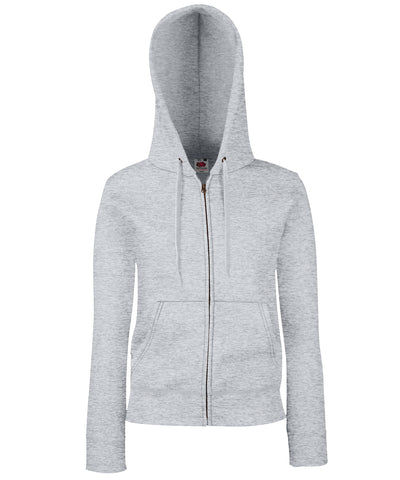 Damen Premium 70/30 Hoodie | Grau meliert