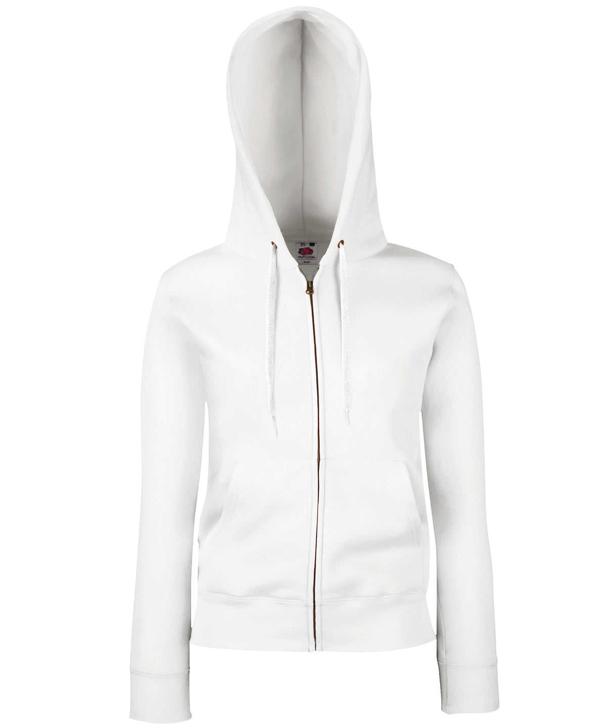 Damen Premium 70/30 Hoodie | Weiß