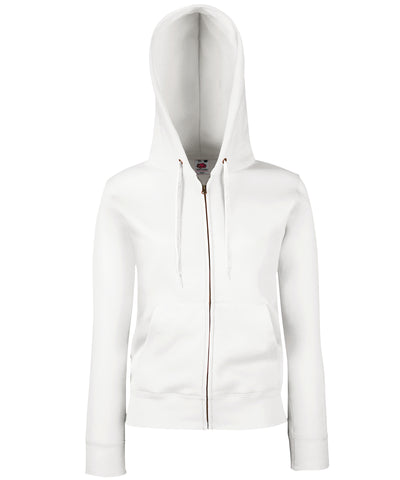 Damen Premium 70/30 Hoodie | Weiß