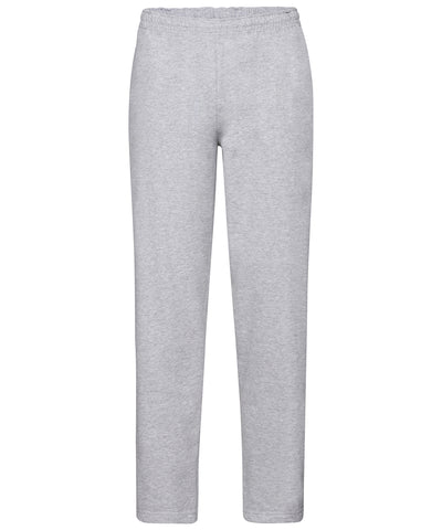 Klassische 80/20 Jogginghose mit geteiltem Bein | Heather Grey Neu