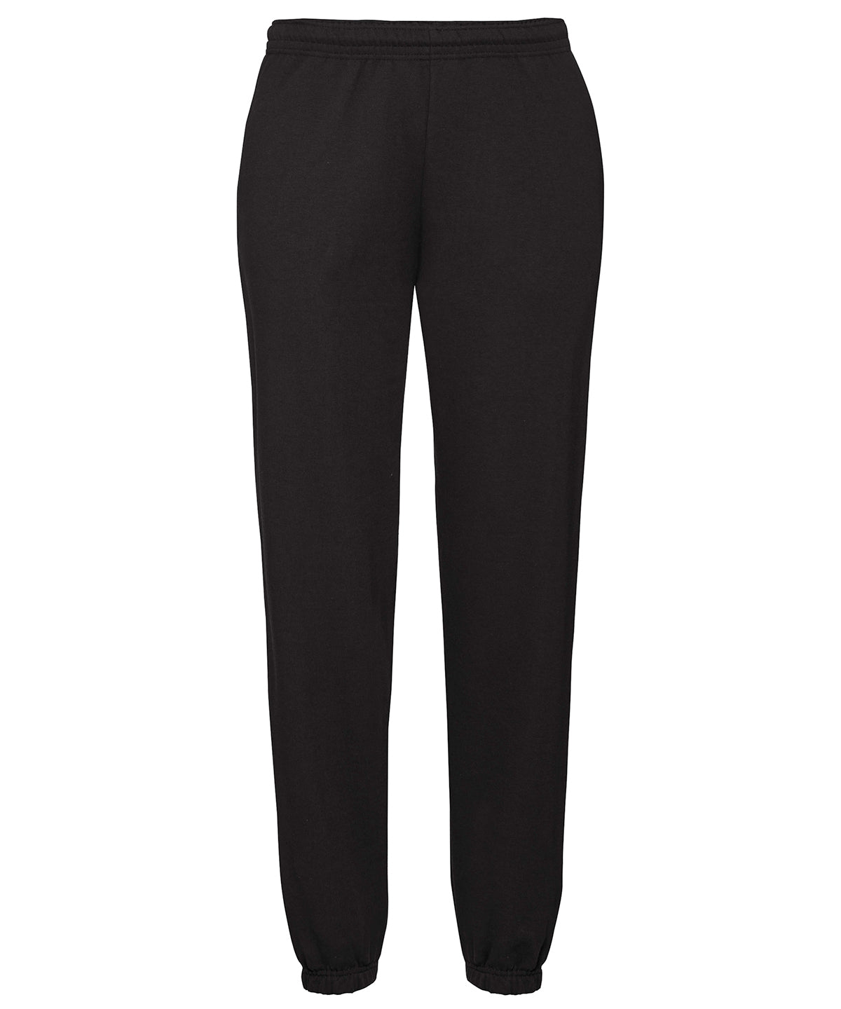 Pantalones de chndal elsticos clsicos 80/20 | Negro - Carbn Oscuro