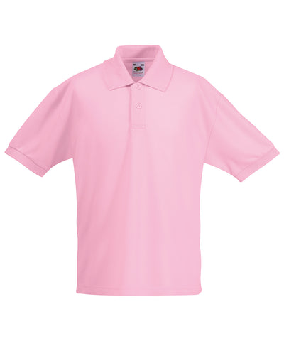 Polo piqu Kids 65/35 | Rosa Claro