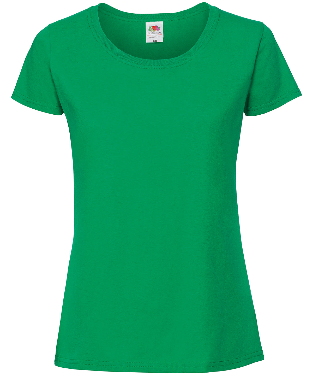 Camiseta premium en algodn ringspun Iconic 195 pour femme | Vert Esmeralda