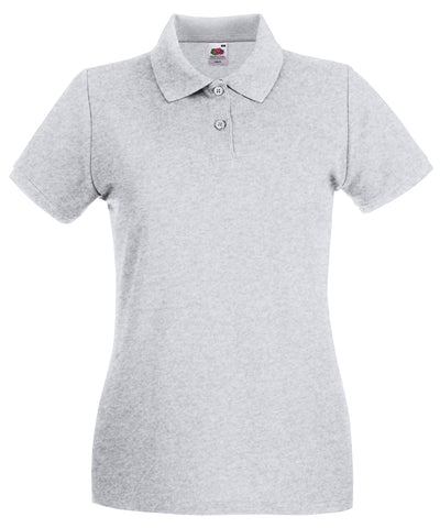 Polo premium para mujer | Gris Jaspeado