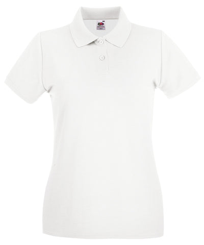 Polo premium para mujer | Blanco