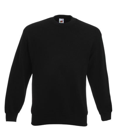 Premium 70/30 Raglanärmel-Sweatshirt | Klassisches Schwarz