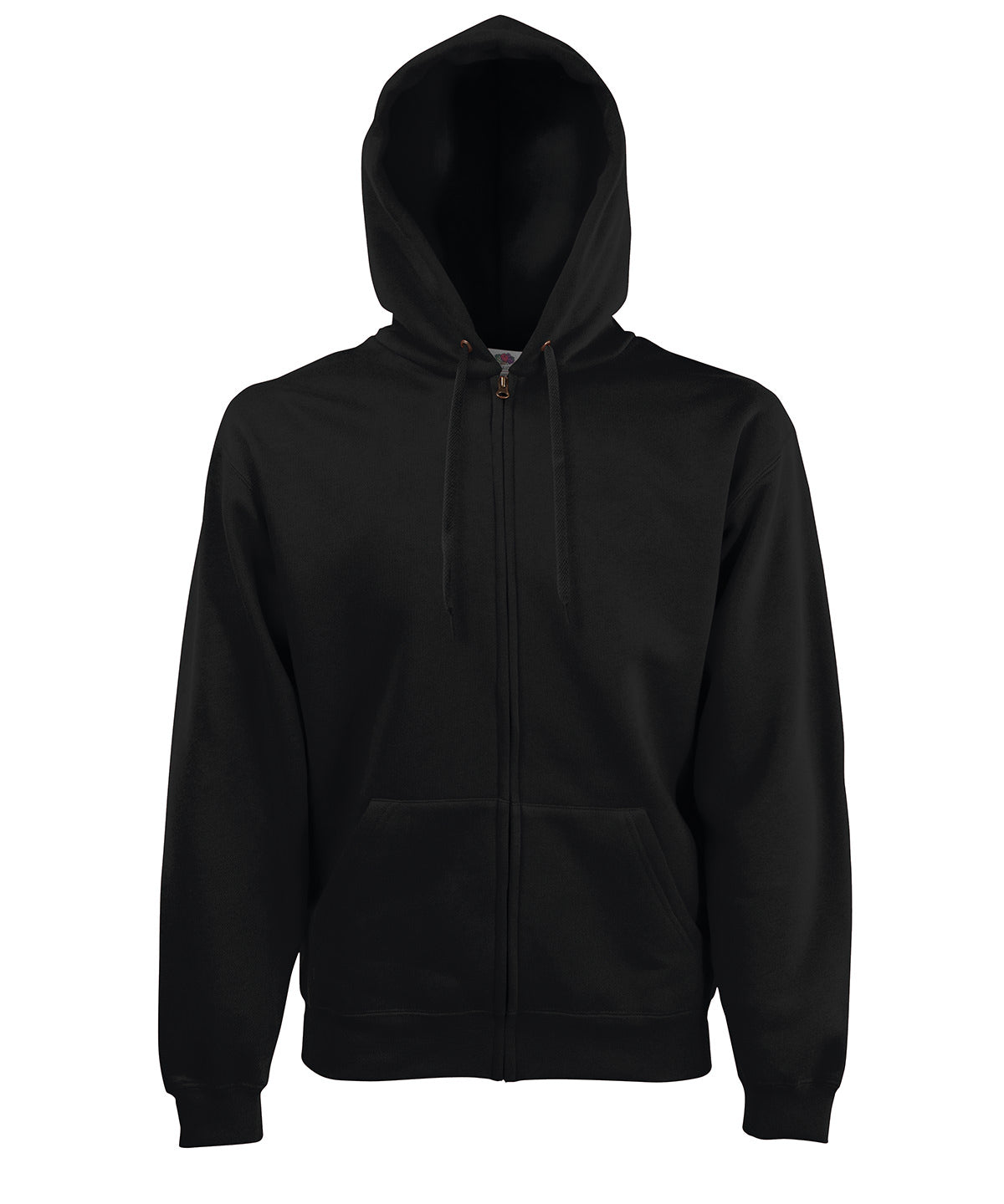 Sudadera con capucha y chaqueta Premium 70/30 | Negro Clsico