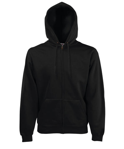 Sudadera con capucha y chaqueta Premium 70/30 | Negro Clsico