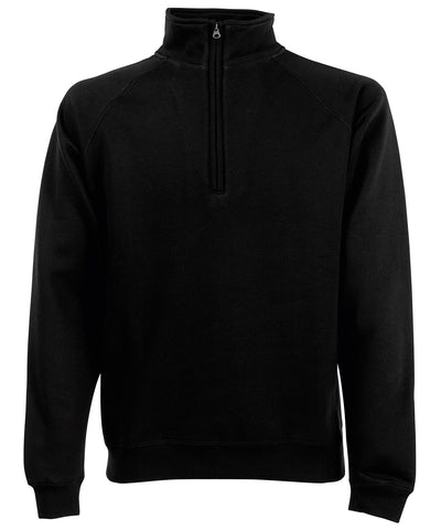 Premium 70/30 Zip Hoodie | Klassisches Schwarz
