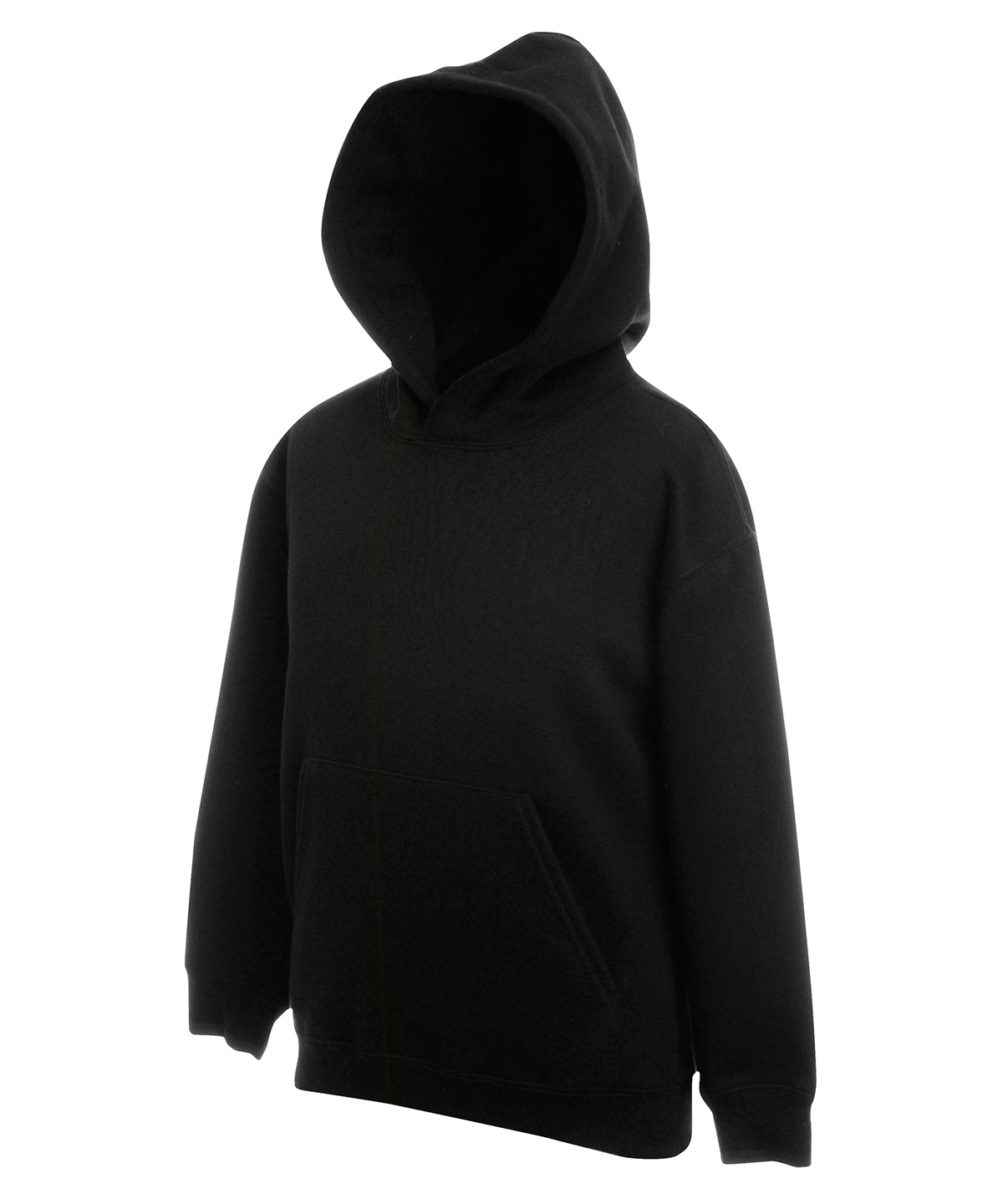 Sudadera con capucha premium para nios | Negro