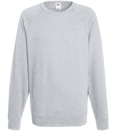 Leichtes Raglan-Sweatshirt | Heather Grey
