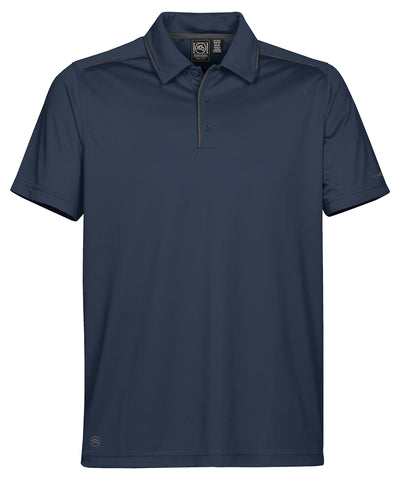 Polo de rendu H2X Inertia | Azul Marino/Gris Oscuro