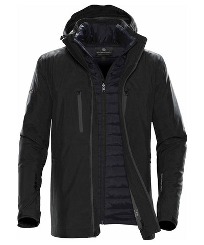 Chaqueta de sistema Matrix | Negro/Carbono