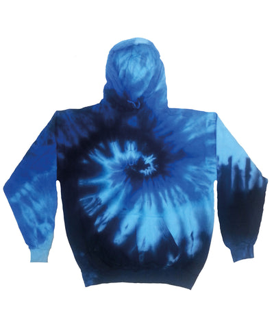 Tie-Dye Hoodie | Ozeanblau