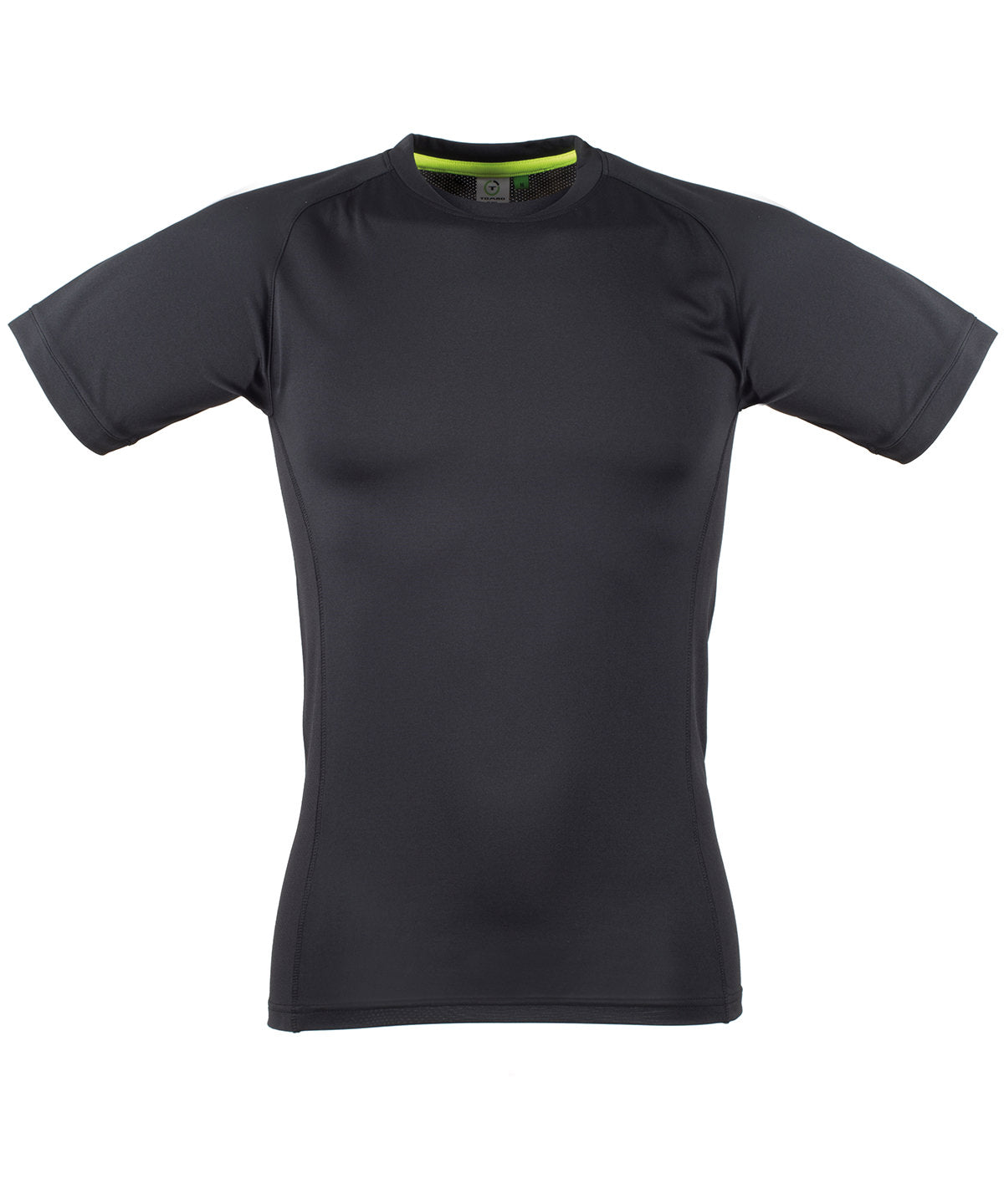 Camiseta entallada | Negro/Negro