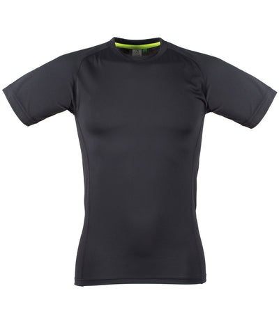 Camiseta entallada | Negro/Negro