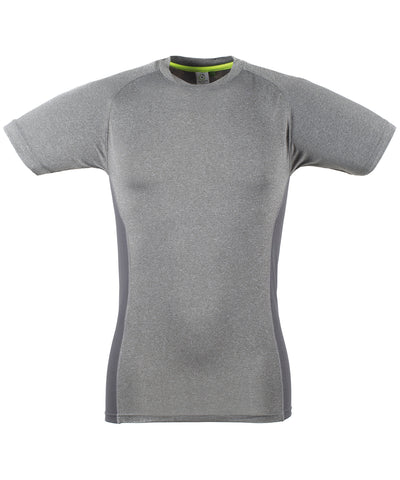 Camiseta entallada | Gris Marengo/Gris