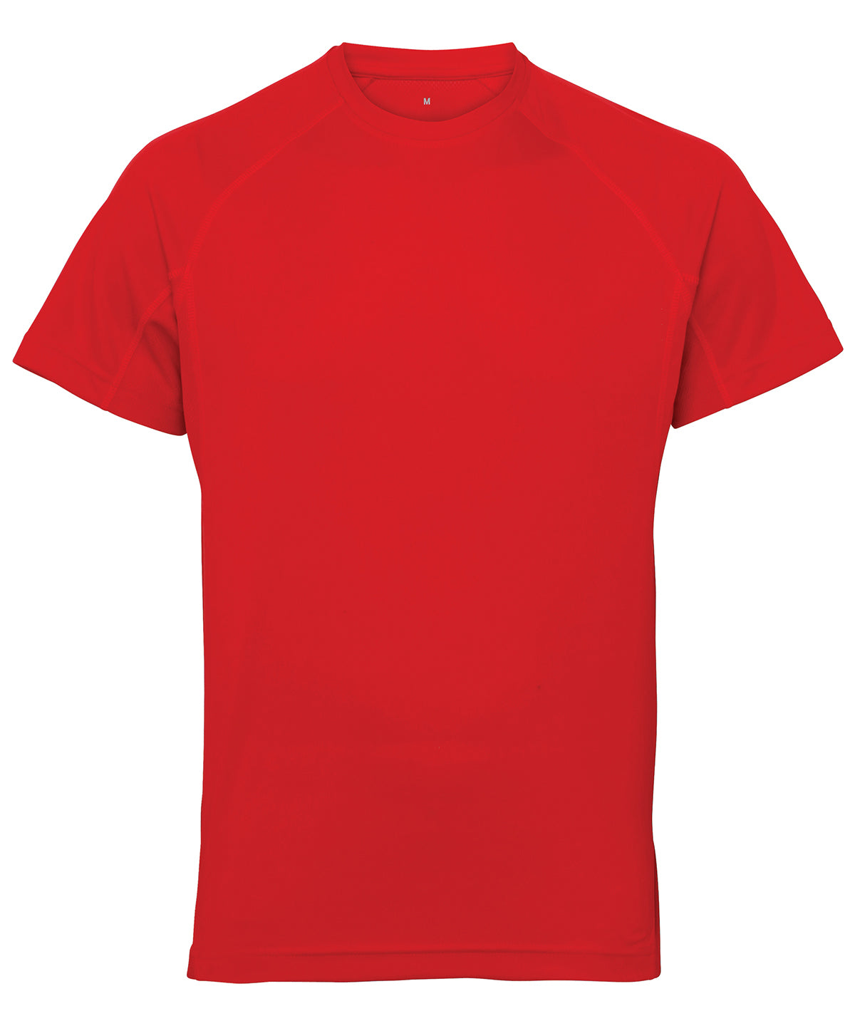 Camiseta tcnica panelada TriDri® | Rojo Fuego