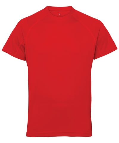 Camiseta tcnica panelada TriDri® | Rojo Fuego