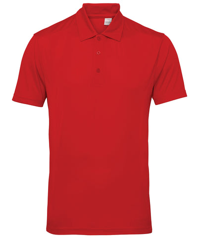 Polo paneles TriDri® | Rojo Fuego