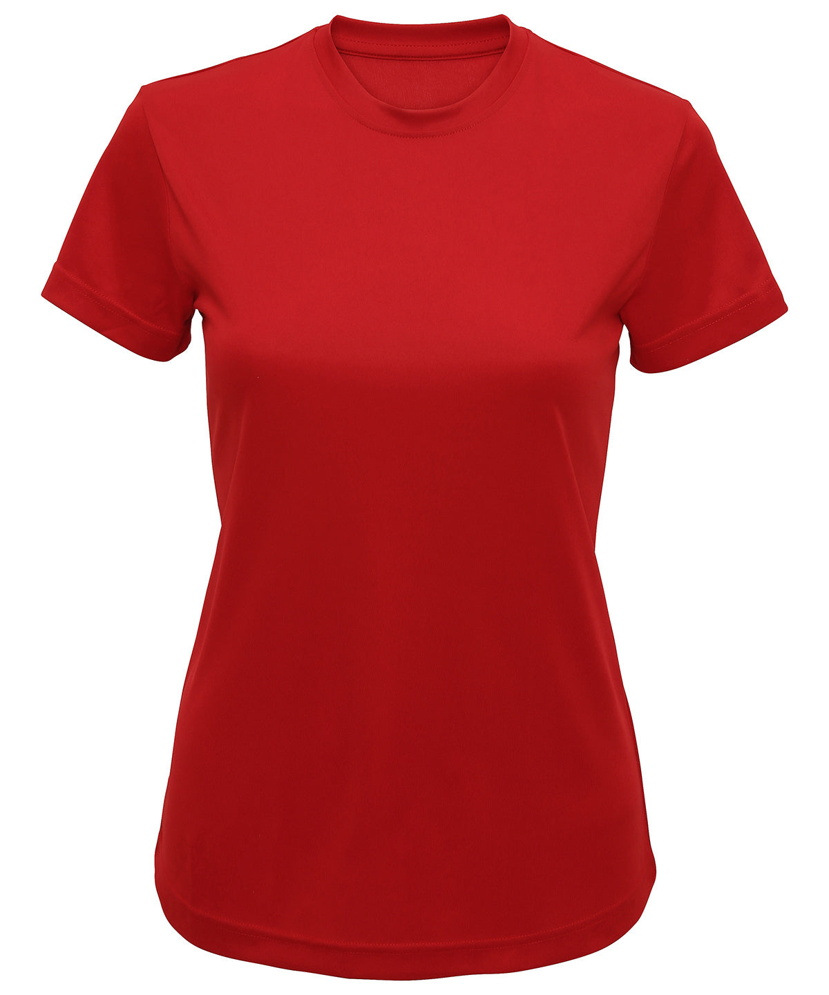 Camiseta de rendimiento para mujer TriDri® | Rojo Fuego