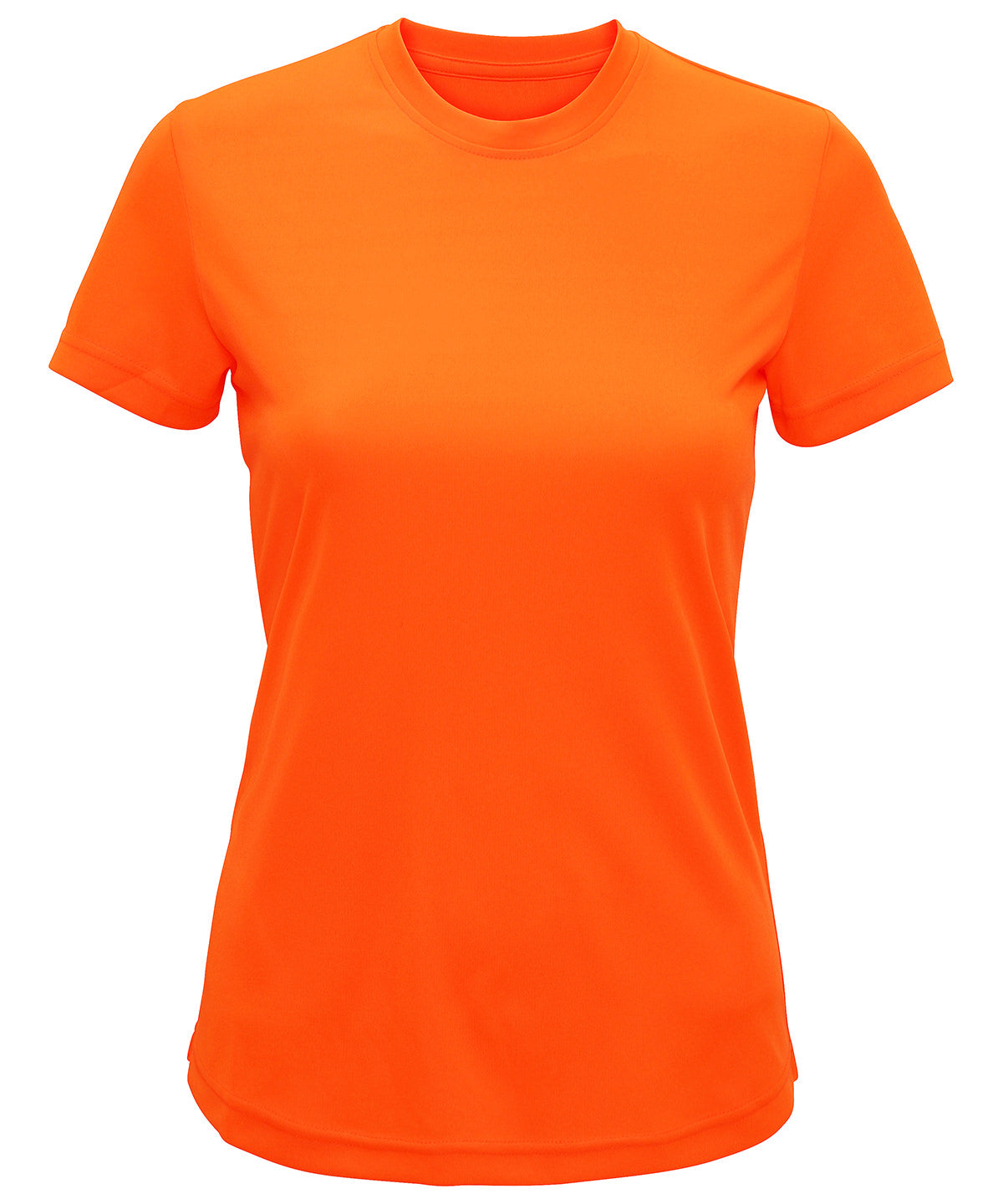 Camiseta de rendimiento para mujer TriDri® | Naranja Relmpago