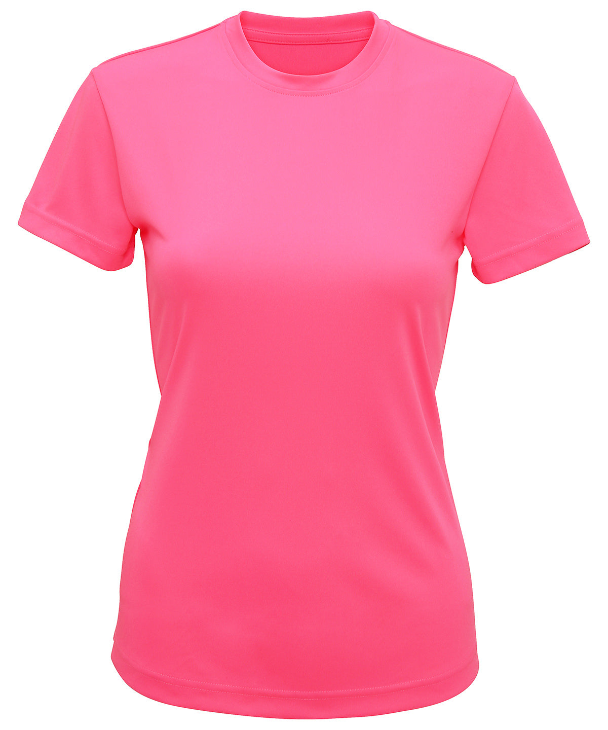 Camiseta de rendimiento para mujer TriDri® | Rosa Relmpago