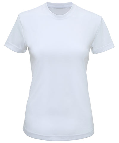 Camiseta de rendimiento para mujer TriDri® | Blanco