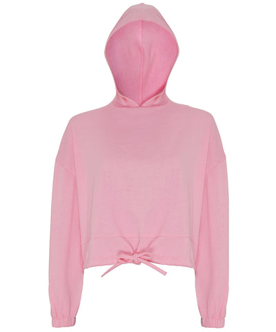 Sudadera corta extragrande para mujer TriDri® | Rosa Claro