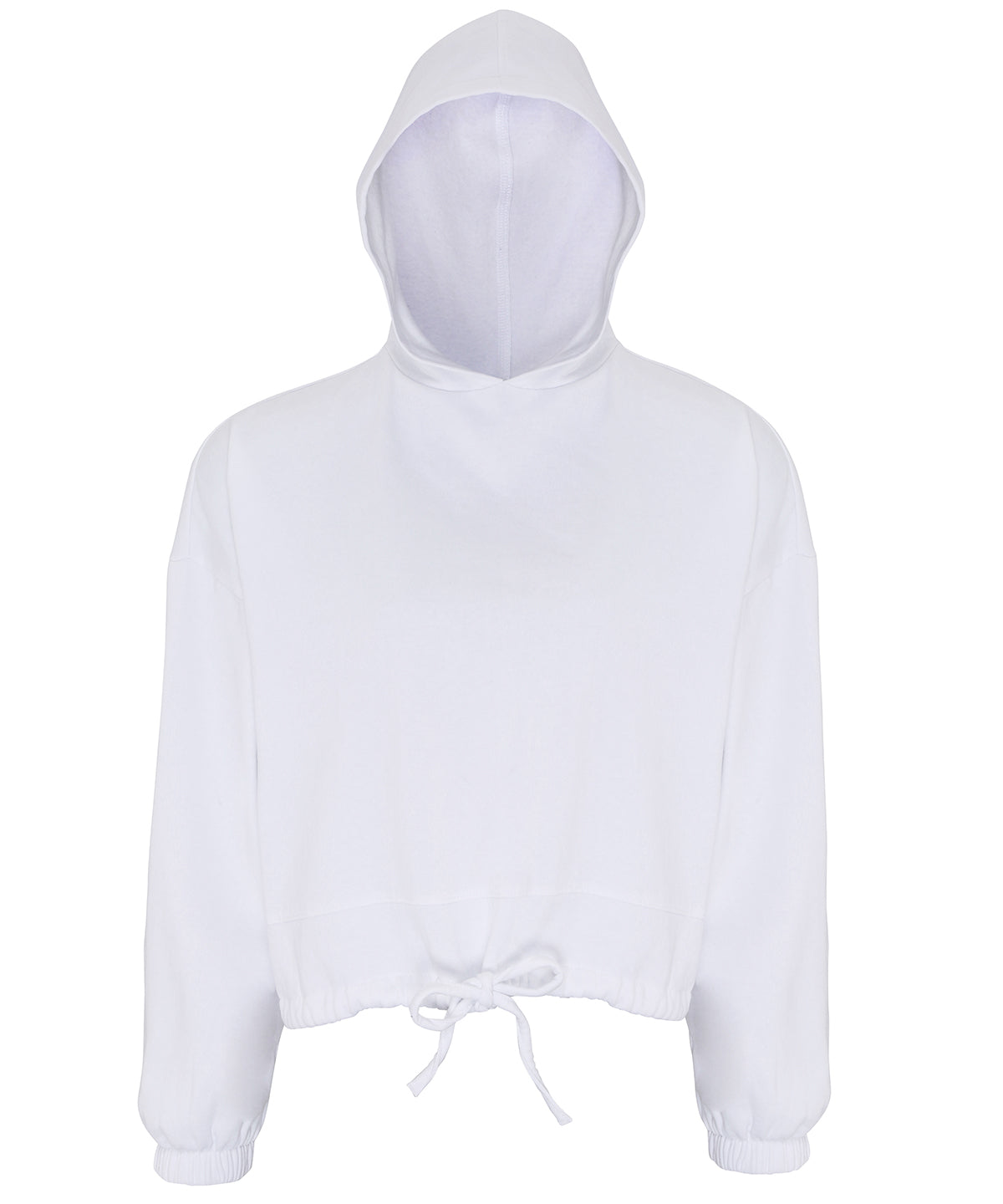 Sudadera corta extragrande para mujer TriDri® | Blanco