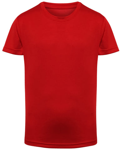 Camiseta de rendimiento para nios TriDri® | Rojo Fuego