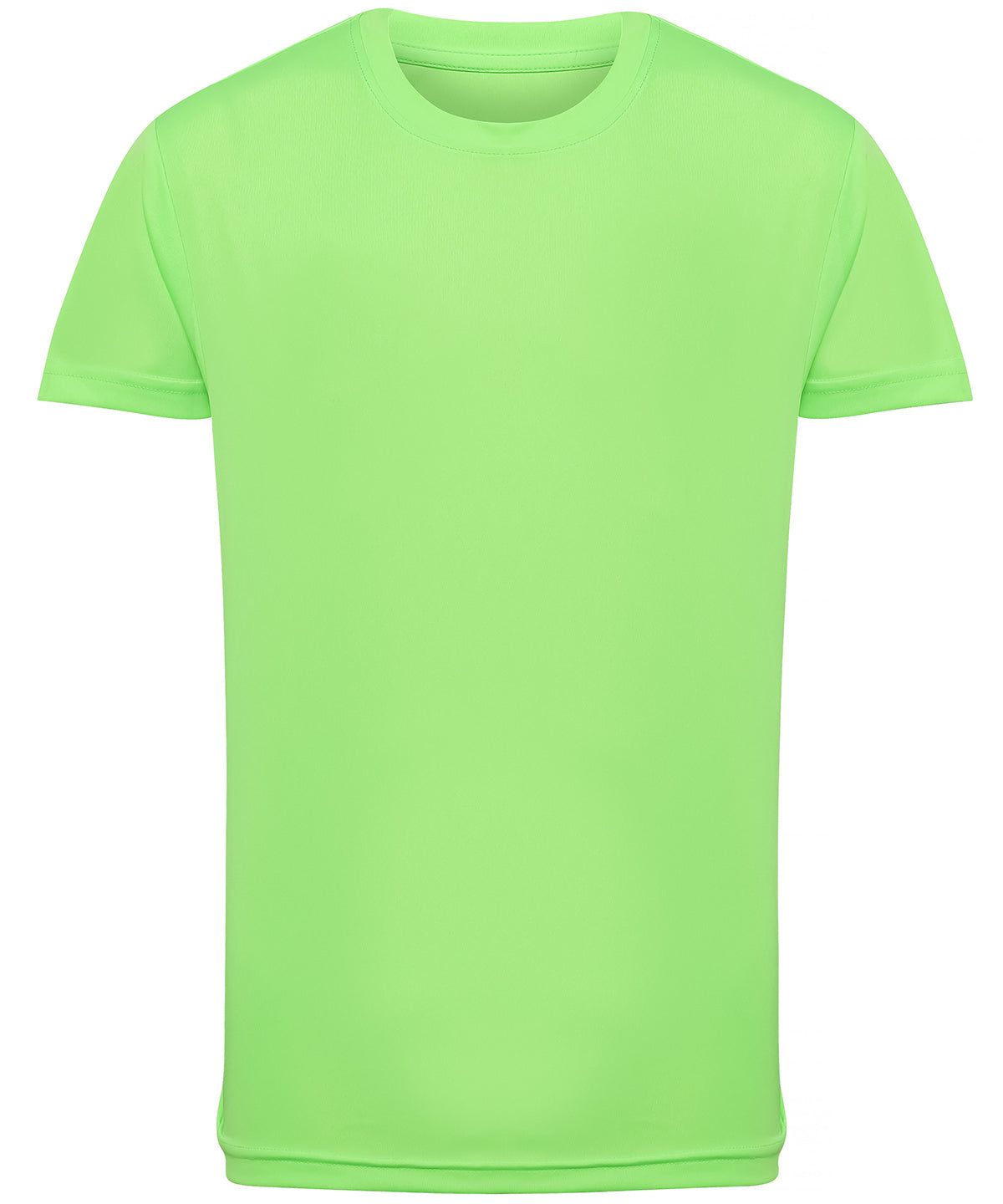 Camiseta de rendimiento para nios TriDri® | Verde Relmpago