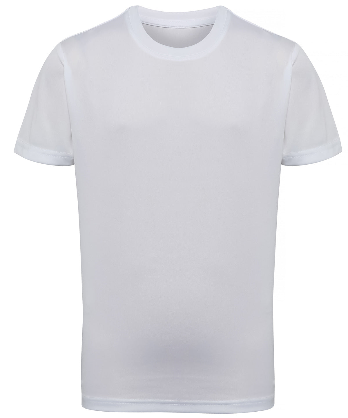 Camiseta de rendimiento para nios TriDri® | Blanco
