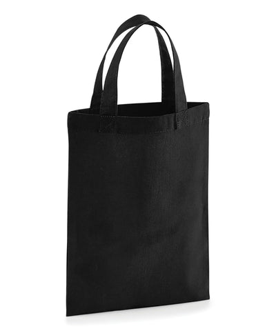 Bolsa de algodn para fiestas duradera | Negro