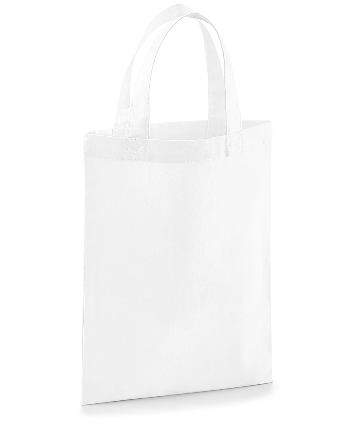 Bolsa de algodn para fiestas duradera | Blanco