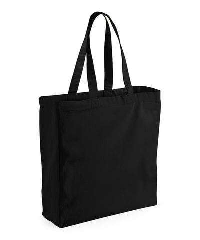 Bolso shopper clsico de lona | Negro