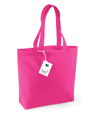 Shopper de algodón orgánico | Fuchsia