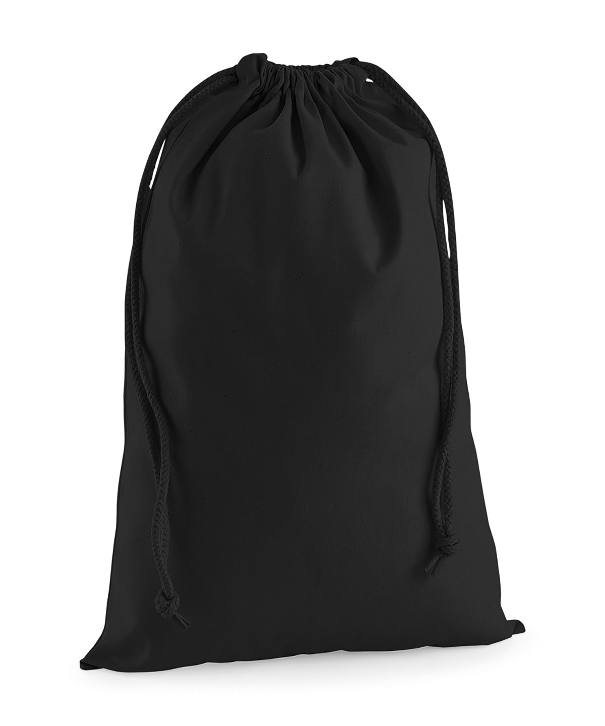 Bolsa de tela de algodón premium | Negro