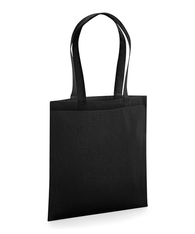 Bolso de algodón orgánico premium | Negro