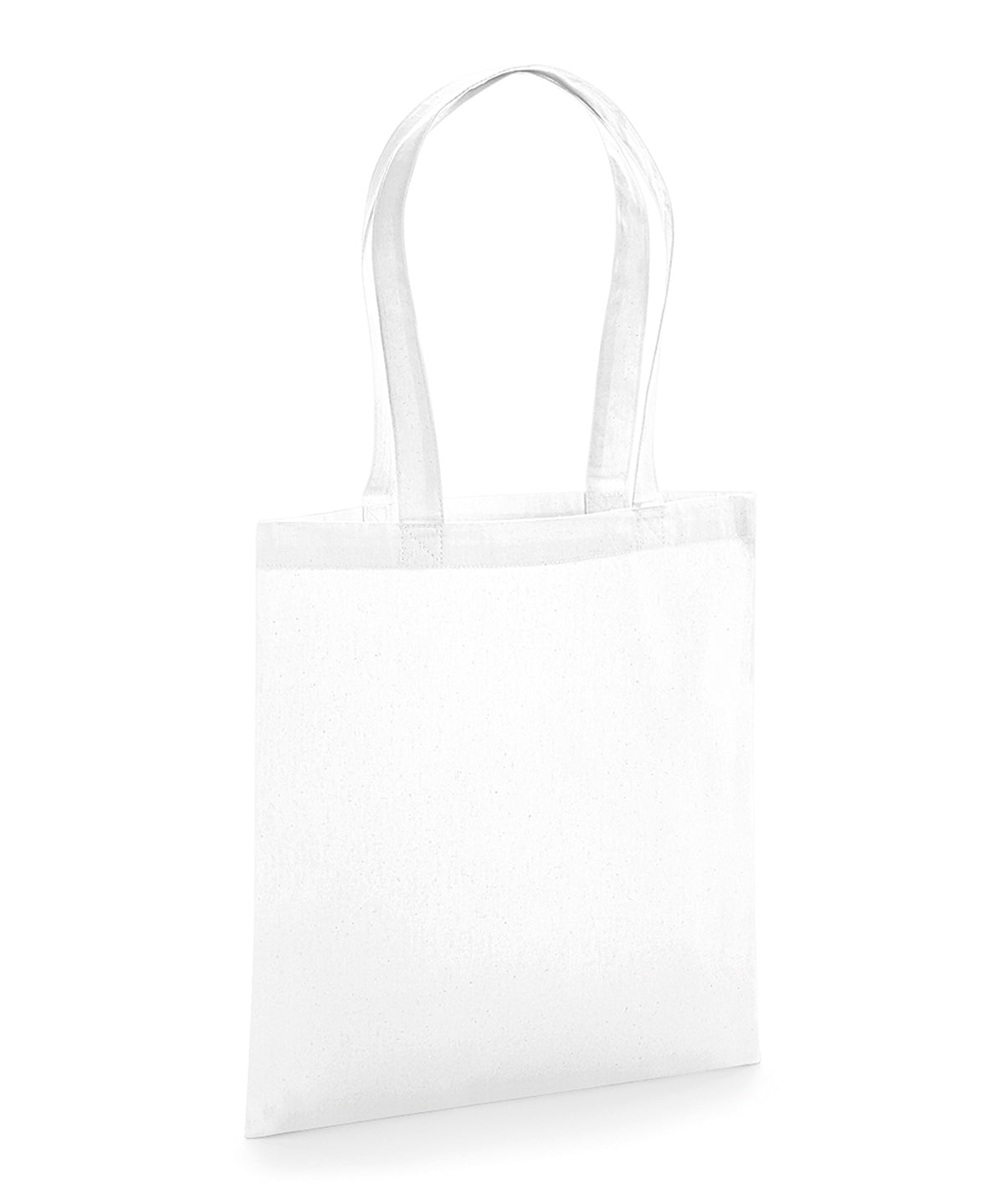 Bolso de algodón orgánico premium | Blanco